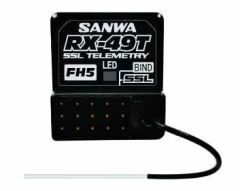 Sanwa Receiver RX-49-T 4 chanels 2.4GHZ FH5 SXR Waterproof