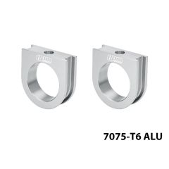 GPM Alloy 7075 Center Differential Bearing Carrier For LOSI 1/5 5IVE-TE 3.0 Silver