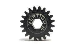 Pinion for Vertigo Hex Drive Clutch Bell for HPI Baja 20t