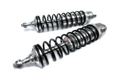 Rovan XLT CNC Alloy 10mm Rear Shock Absorber Pair - Silver