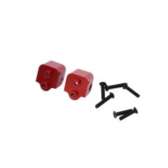 Alloy Super Rock Rey Upper Track Rod Mounts Red