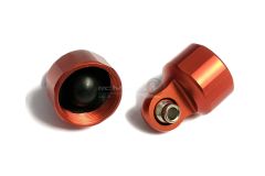 Rovan Alloy Suspension Caps - Orange
