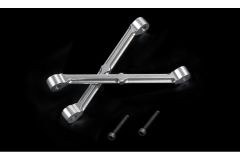 Rovan Alloy Rear Shock Tower Support Pair Silver