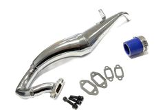 Rovan Dominator Side Pipe V2 for KM X2/5T