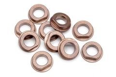HPI Flanged Metal Bushing 6x10x3mm (10 Pcs)