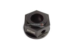 Atop RC Brake Disc Hub 7075 - Black