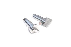 CNC Alloy Baja Buggy Spur Gear Cover Pins - Silver (2pc)