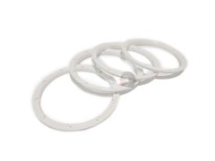 30 Degree North Thick inner beadlocks - White (4pc)