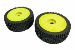 30DN Racing Kevlar Belted Wheels Pair - Yellow
