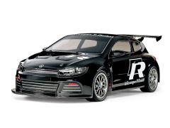 Tamiya 1/10 RC Volkswagen Scirocco GT (Black Painted Body)