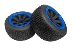 Madmax Speed Buster Wheel Rear Pair - Blue