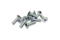 M6X20 Flat Head Screws x 10 - Zinc
