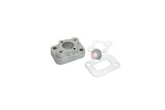 30DN Alloy Isolator block 32cc Plus - Silver