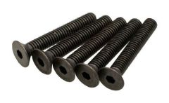M4x25mm Flat Head Screws x 10 (KM X2 Bodyshell & Diff Case)