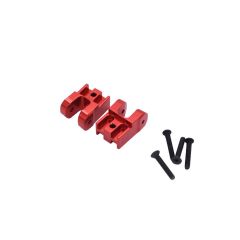 Alloy Super Rock Rey Lower Pull Rod Mounts Red