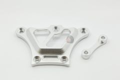 ATOP RC Front Top Chassis Brace - Silver