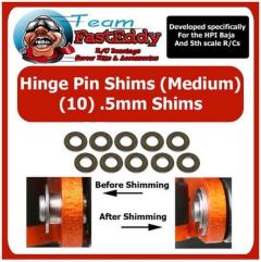 Team FastEddy Hinge Pin Shim Set Medium  (0.5mm)