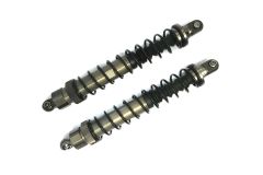 CNC 8mm Front Suspension Shock Pair - Grey