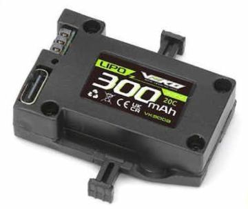 Veko LiPo Battery 300mAh (3.7V 20C) Mini SC