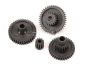 Traxxas Gear set, transmission, high range (trail) (16.6:1 reduction ratio)/ pinion gear, 11-tooth