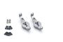 Atop Rc Traxxas TRX-4 Alloy Portal Drive Caster Blocks - Titanium