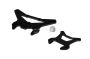 QL Alloy Shock Tower Set Black