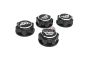 MadMax Traxxas X-Maxx Alloy Hub Nuts - Black