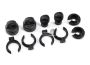 Traxxas Shock cap (2)/ spring perch (2)/ rod end (2)/ spring preload spacer (4)