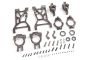Rovan F5 CNC Alloy Front Arms & Wheel Hub Carrier Set