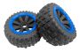 Madmax Cross Bond Wheel Rear Pair - Blue