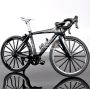 1/8th Decorative Bike for RC Crawlers Black (20x12cm)