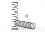 Traxxas Spring, shock (GTM) (0.072 rate) (1 pair)