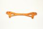 Baja Buggy 'Stock' Alloy Rear Shock Brace - Orange (1pc)