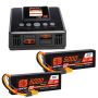 Spektrum Smart Powerstage 4S Surface Bundle: (2) G2 5000mAh 2S LiPo