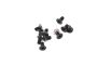 M3x6 Flat head screw black