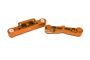 MadMax Arrma Alloy Suspension Mounts Rear - Orange