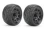 JetKo EX Tyre ST Super Sonic Slicks Black Wheel 2.8 Hex 12,14,17mm (2pcs)