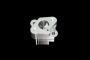 30DN Alloy Isolator block - Silver
