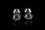 30 Degrees North Alloy Hub Nuts - Silver