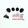 FullForce RC TRAXXAS X-MAXX 3D Printed Body Washers Skull Black