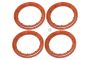 KM Heavy Duty Beadlock Set Inner & Outer - Orange