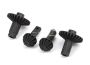 Traxxas Ring gear, differential (2)/ pinion gear, differential (2)