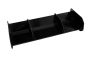 Triple-A Racing Adjustable Box Rear Wing - Black