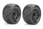 JetKo EX Tyre MT Super Sonic Black Wheel 2.8in Hex 12,14,17mm (2pcs)