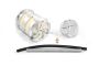 Alloy Air Filter Set up With Alloy Fuel Cap - Silver