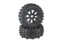 MadMax Giant Grip - Black on Black Wheels (2pc)