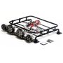 Roof Luggage Rack w/ LED Light Bar for 1/10th RC Crawlers