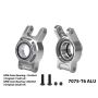 GPM 7075 Alloy Rear Hub (L/ Bearings) For YK7081 TB8 / YK8081 DF8 Silver