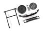 Traxxas Roof rack/ spare tire cover/ cowl/ grille (fits #9711 body)