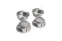 GTB Alloy Enclosed Wheel Nuts Silver